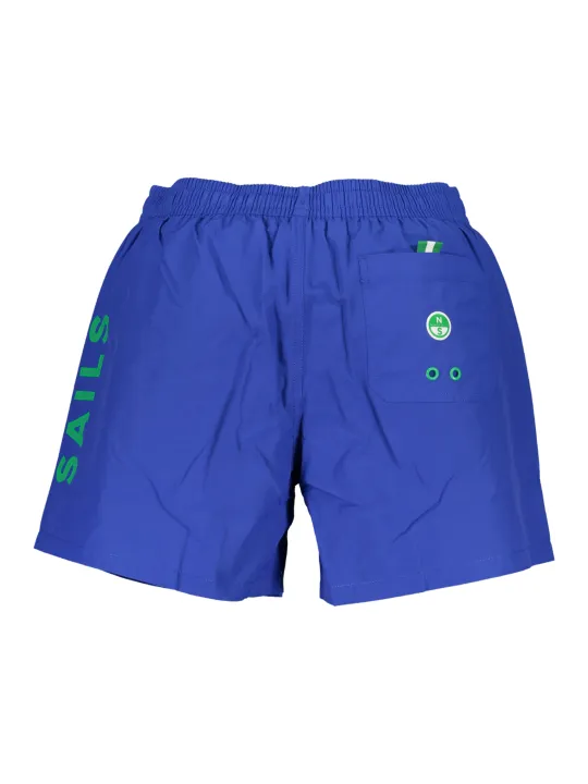 "North Sails Badehosen im Sale | North Sails Badehose mit Slip und Taschen aus Bio-Baumwolle online kaufen"|Planet-Deluxe