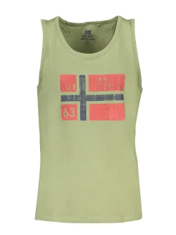 Norwegisches Logo Tanktop 1963 – Breite Schulter, Rundhals