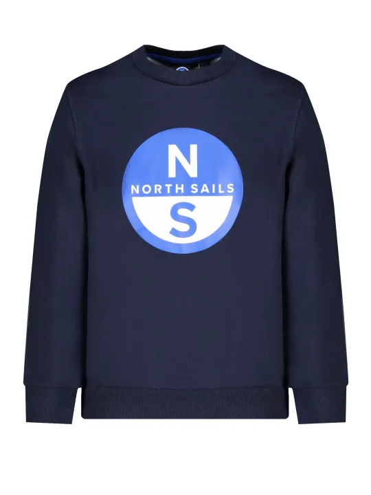 "North Sails Startseite im Sale | NORTH SAILS BLAUES SWEATSHIRT MIT REISSVERSCHLUSS online kaufen"|Planet-Deluxe