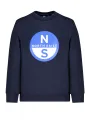 "North Sails Startseite im Sale | NORTH SAILS BLAUES SWEATSHIRT MIT REISSVERSCHLUSS online kaufen"|Planet-Deluxe
