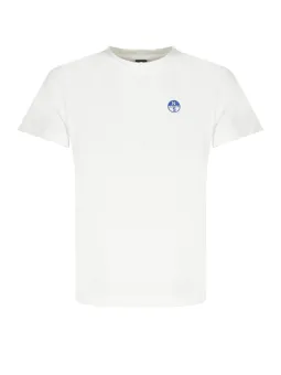 "North Sails Jungen T-Shirt aus Bio-Baumwolle mit Logo"