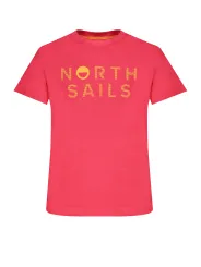"North Sails Startseite im Sale | NORTH SAILS KURZÄRMELIGES T-SHIRT FÜR KINDER ROT online kaufen"|Planet-Deluxe