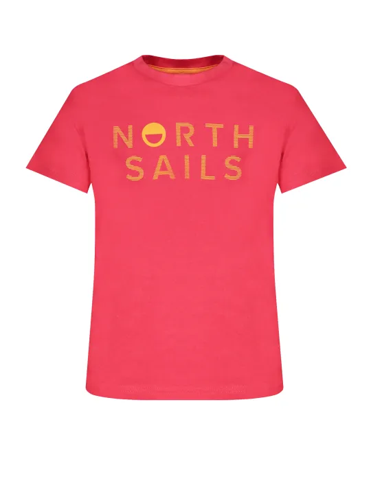 "North Sails Startseite im Sale | NORTH SAILS KURZÄRMELIGES T-SHIRT FÜR KINDER ROT online kaufen"|Planet-Deluxe