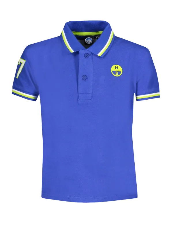 "North Sails Poloshirts im Sale | North Sails Kurzärmeliges Poloshirt mit 2 Knöpfen und Logo für Jungen online kaufen"|Planet-Deluxe