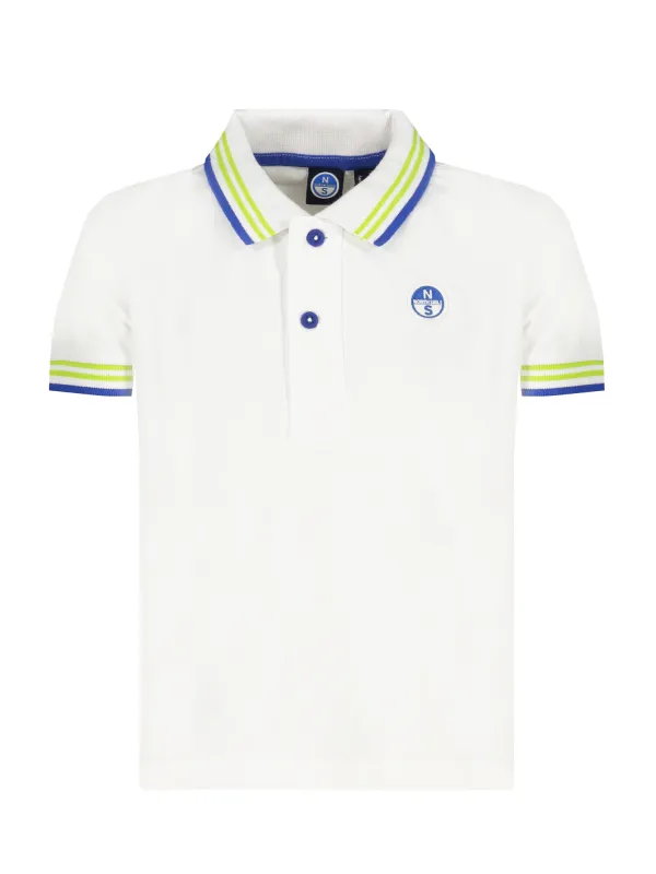 "North Sails Poloshirts im Sale | North Sails Kurzärmeliges Poloshirt mit Kontrastdetails und Logo für Jungen online kaufen"|Planet-Deluxe