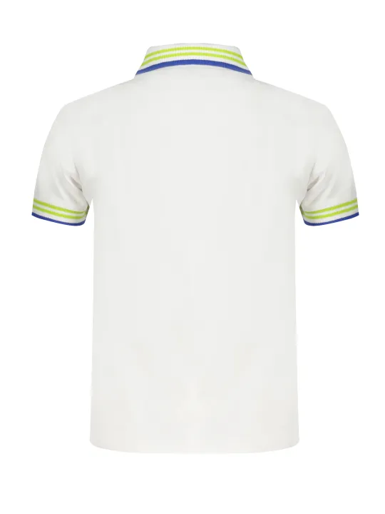 "North Sails Poloshirts im Sale | North Sails Kurzärmeliges Poloshirt mit Kontrastdetails und Logo für Jungen online kaufen"|Planet-Deluxe