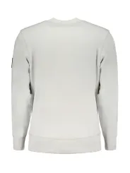 "Calvin Klein Sweatshirts im Sale | Kontrast Sweatshirt mit Logo und Applikation aus regenerierter Baumwolle online kaufen"|Planet-Deluxe