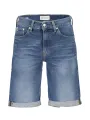 "Calvin Klein Jeans im Sale | ECO SLIM JEANS KURZ MIT LOGO UND RECYCELTER BAUMWOLLE online kaufen"|Planet-Deluxe