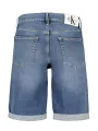 "Calvin Klein Jeans im Sale | ECO SLIM JEANS KURZ MIT LOGO UND RECYCELTER BAUMWOLLE online kaufen"|Planet-Deluxe