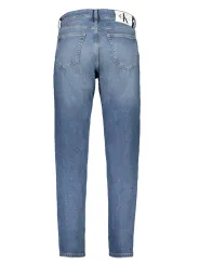 "Regulare Taper-Jeans: Nachhaltig mit Wascheffekt & Logo"