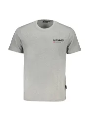 "Napapijri T-Shirts im Sale | Bio Baumwolle TShirt Kurzarm Normale Passform Rundhals Logo Aufdruck online kaufen"|Planet-Deluxe