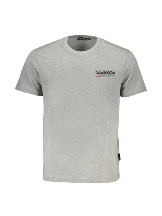 "Napapijri T-Shirts im Sale | Bio Baumwolle TShirt Kurzarm Normale Passform Rundhals Logo Aufdruck online kaufen"|Planet-Deluxe