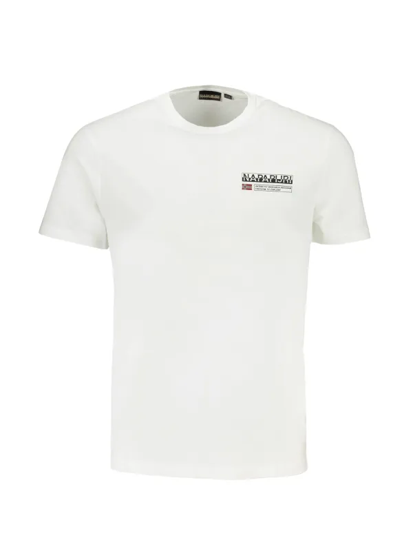 "Napapijri T-Shirts im Sale | Bio Baumwolle TShirt Rundhals Normal Logo Print online kaufen"|Planet-Deluxe