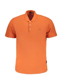 "Napapijri Kurzarm Polo Regular Fit mit Logo-Stickerei"