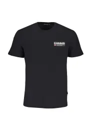 "Napapijri T-Shirts im Sale | Bio Baumwolle Print TShirt Regular Fit Rundhals Kurzarm online kaufen"|Planet-Deluxe