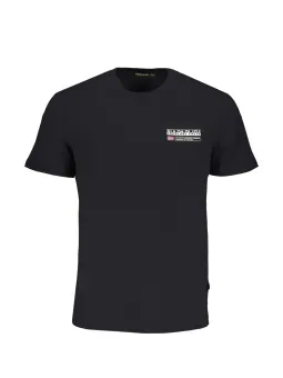 "Napapijri Bio-Baumwoll T-Shirt - Kurzarm & Rundhals"