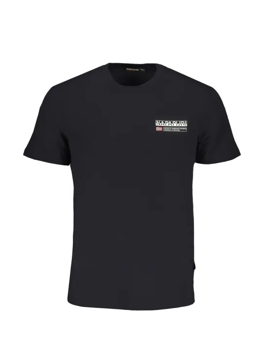 "Napapijri T-Shirts im Sale | Bio Baumwolle Print TShirt Regular Fit Rundhals Kurzarm online kaufen"|Planet-Deluxe