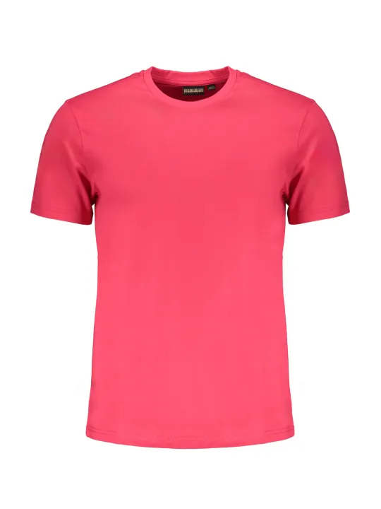 "Napapijri T-Shirts im Sale | Bio-Baumwolle T-Shirt Normale Passform Rundhals Stickerei Logo online kaufen"|Planet-Deluxe