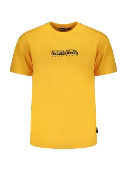 Napapijri Logo T-Shirt: Lässiger Stil, Rundhals, Komfort