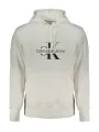 "Calvin Klein Sweatshirts im Sale | Kapuzen-Sweatshirt aus Bio-Baumwolle mit Druck und Tasche online kaufen"|Planet-Deluxe