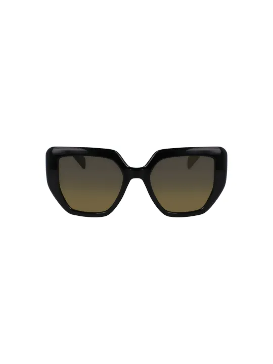"Liu Jo Sonnenbrillen im Sale | Gelbe Quadrat Sonnenbrille mit Kunststoffrahmen 52mm online kaufen"|Planet-Deluxe