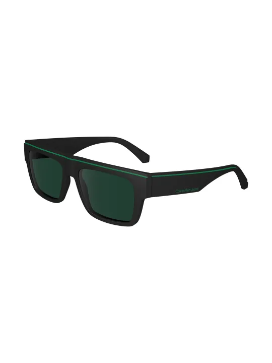 "Calvin Klein Sonnenbrillen im Sale | Calvin Klein Sonnenbrille Rechteckig Schwarz Kontrastdetails online kaufen"|Planet-Deluxe