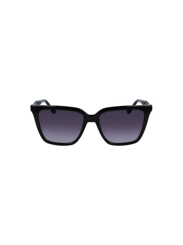 "Liu Jo Sonnenbrillen im Sale | Kontrast Sonnenbrille Quadratisch Schwarz 56mm online kaufen"|Planet-Deluxe