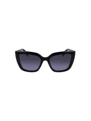 "Liu Jo Sonnenbrillen im Sale | Quadratische Sonnenbrille Blau mit Kontrastdetails und Spritzkunststoffrahmen online kaufen"|Planet-Deluxe