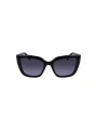 "Liu Jo Sonnenbrillen im Sale | Quadratische Sonnenbrille Blau mit Kontrastdetails und Spritzkunststoffrahmen online kaufen"|Planet-Deluxe