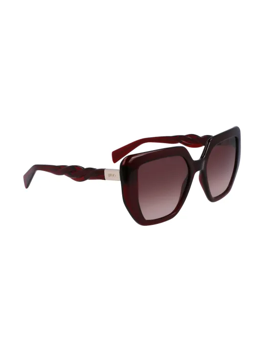 "Liu Jo Sonnenbrillen im Sale | Rauchglas Sonnenbrille Quadratisch Kunststoffrahmen 52mm online kaufen"|Planet-Deluxe