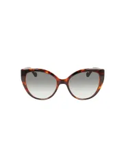 "Liu Jo Sonnenbrillen im Sale | Grüne Runde Sonnenbrille mit Kontrastdetails und Spritzkunststoffrahmen online kaufen"|Planet-Deluxe