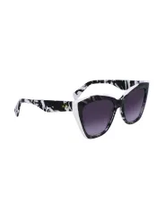 "Liu Jo Sonnenbrillen im Sale | Acetatrahmen Sonnenbrille Quadratisch Schwarz 53mm  online kaufen"|Planet-Deluxe