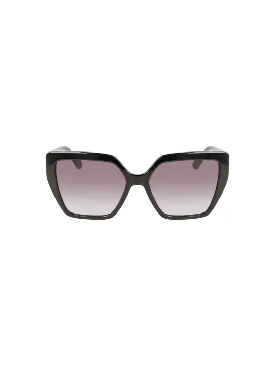 "Liu Jo Sonnenbrillen im Sale | Schwarz Quadrat Sonnenbrille 55mm Kunststoffrahmen online kaufen"|Planet-Deluxe