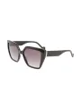 "Liu Jo Sonnenbrillen im Sale | Schwarz Quadrat Sonnenbrille 55mm Kunststoffrahmen online kaufen"|Planet-Deluxe