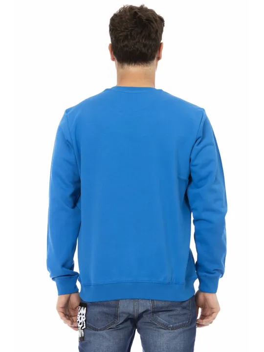 Blauer Lamborghini Herren Crewneck Sweatshirt