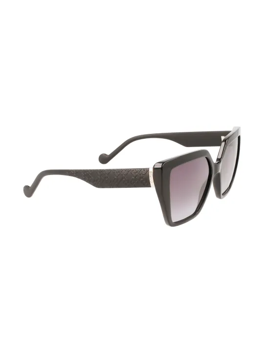 "Liu Jo Sonnenbrillen im Sale | Schwarz Quadrat Sonnenbrille 55mm Kunststoffrahmen online kaufen"|Planet-Deluxe