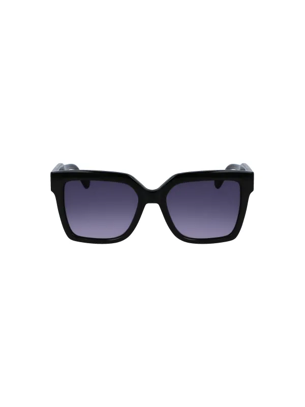 "Liu Jo Sonnenbrillen im Sale | Quadratische Sonnenbrille Schwarz Acetat Kontrast 53mm online kaufen"|Planet-Deluxe "Liu Jo Sonnenbrillen im Sale | Quadratische Sonnenbrille Schwarz Acetat Kontrast 53mm online kaufen"|Planet-Deluxe