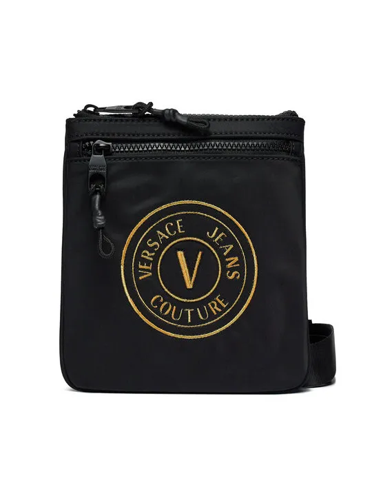 Schwarze Versace Jeans Umhängetasche Couture