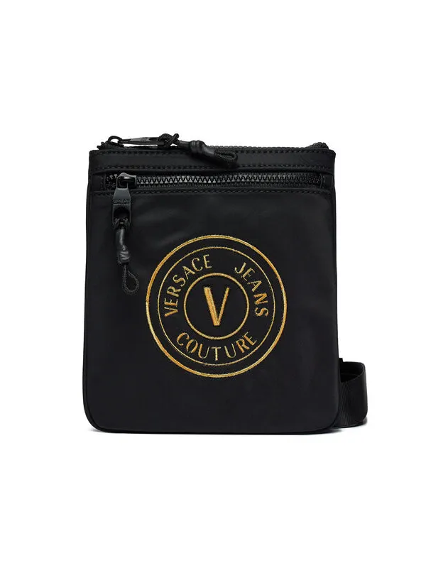 Schwarze Versace Jeans Umhängetasche Couture