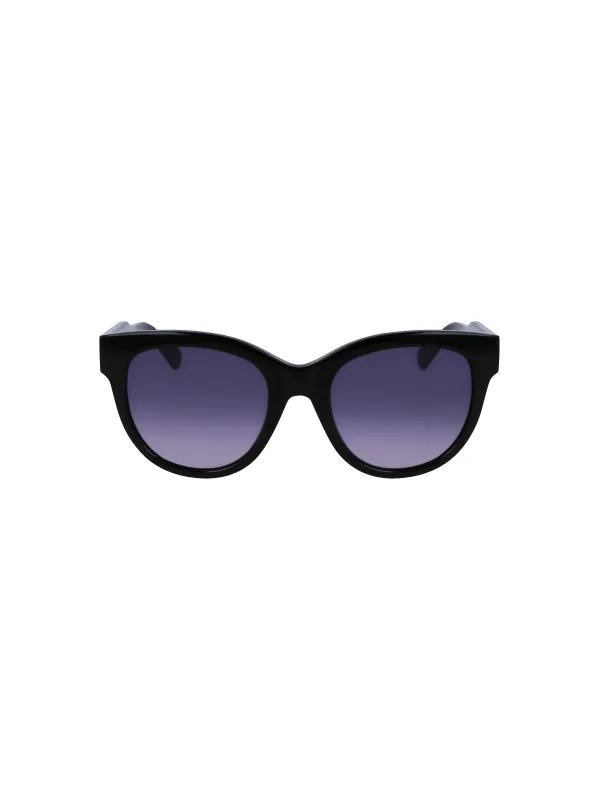 "Liu Jo Sonnenbrillen im Sale | Runde Acetatrahmen Sonnenbrille mit Kontrastdetails und schwarzem Glas online kaufen"|Planet-Deluxe "Liu Jo Sonnenbrillen im Sale | Runde Acetatrahmen Sonnenbrille mit Kontrastdetails und schwarzem Glas online kaufen"|Planet-Deluxe