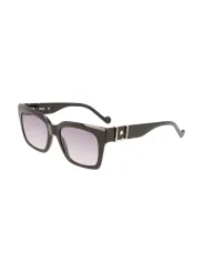 "Liu Jo Sonnenbrillen im Sale | Rechteckige Sonnenbrille mit Kontrastdetails online kaufen"|Planet-Deluxe