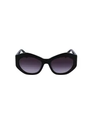 "Liu Jo Sonnenbrillen im Sale | Acetat-Sonnenbrille mit Teardrop-Glas und Kontrastdetails online kaufen"|Planet-Deluxe