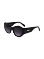 "Liu Jo Sonnenbrillen im Sale | Acetat-Sonnenbrille mit Teardrop-Glas und Kontrastdetails online kaufen"|Planet-Deluxe