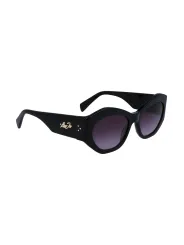 "Liu Jo Sonnenbrillen im Sale | Acetat-Sonnenbrille mit Teardrop-Glas und Kontrastdetails online kaufen"|Planet-Deluxe