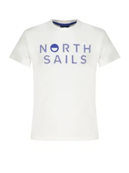 "North Sails Bio-Baumwolle T-Shirt Jungen - Logo Kurzarm"