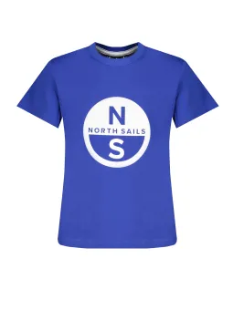 "North Sails Jungen T-Shirt aus Bio-Baumwolle mit Logo"