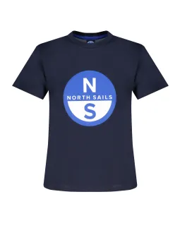 "North Sails Jungen T-Shirt aus Bio-Baumwolle mit Logo"