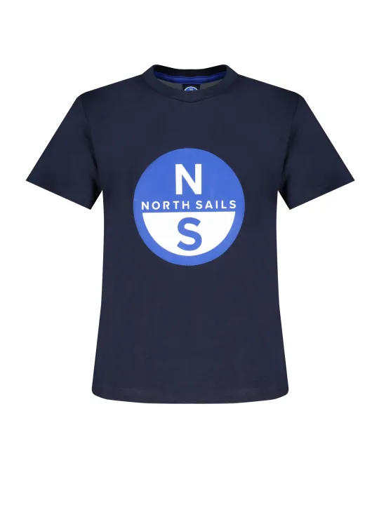 "North Sails T-Shirts im Sale | North Sails Kurzärmeliges Bio-Baumwolle T-Shirt mit Logo für Jungen online kaufen"|Planet-Deluxe