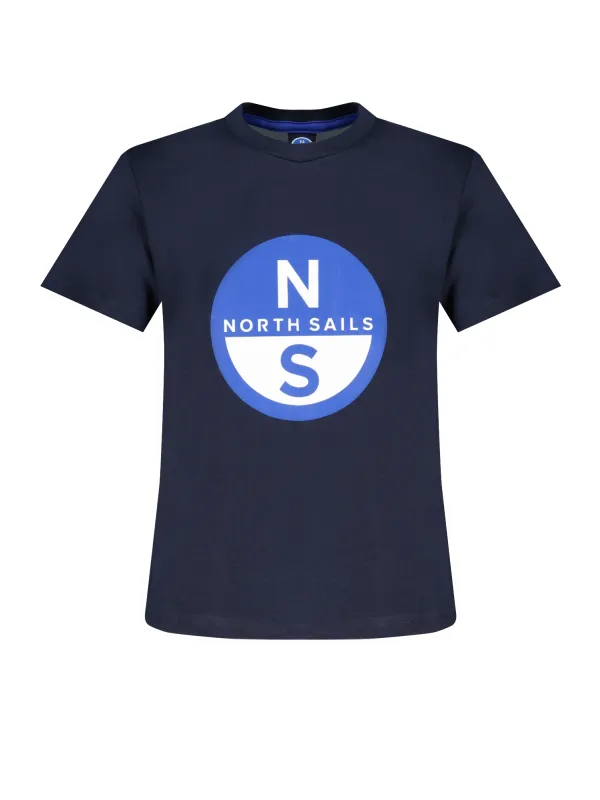 "North Sails T-Shirts im Sale | North Sails Kurzärmeliges Bio-Baumwolle T-Shirt mit Logo für Jungen online kaufen"|Planet-Deluxe
