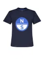 "North Sails T-Shirts im Sale | North Sails Kurzärmeliges Bio-Baumwolle T-Shirt mit Logo für Jungen online kaufen"|Planet-Deluxe